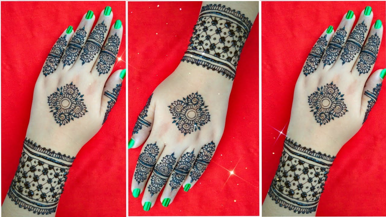 New & stylish mehndi design for newly married 2022 | full hand henna ...