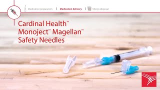 Cardinal Health™ Monoject™ Magellan™ Hypodermic Safety Needle