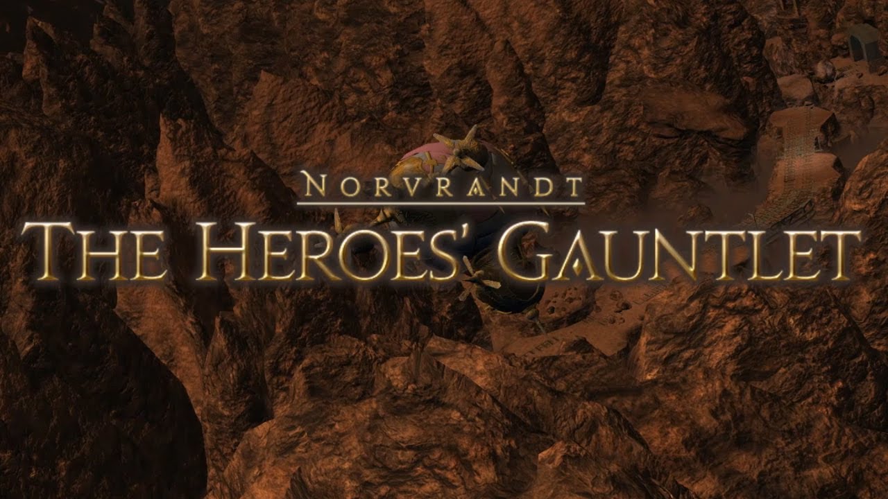 FFXIV OST The Heroes' Gauntlet Theme ( SPOILERS )