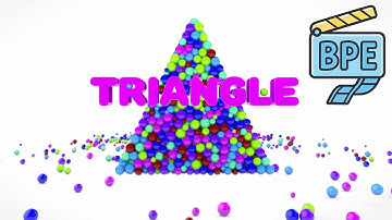 Learn Shapes With Color Balls | Triangle | Sponsored By Klasky Csupo 2001 Effects