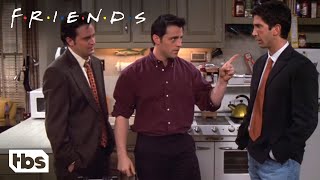 Friends: Joey Pushes Ross Into His Fridge (Season 6 Clip) | TBS