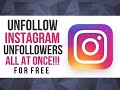 How to unfollow Non followers on Instagram