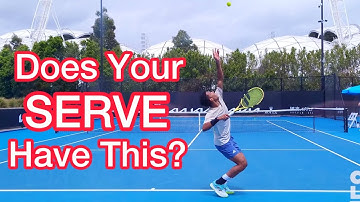 How To FINALLY Have A World Class SERVE (Tennis Technique Explained)