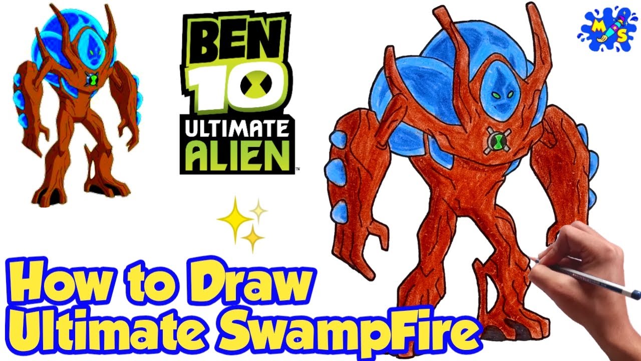 Ben 10 alien force aliens, Cromostone, swampfire and big ch…