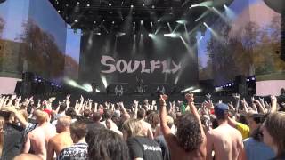 SOULFLY = PRIMITIVE LIVE BST HYDE PARK JULY 2014