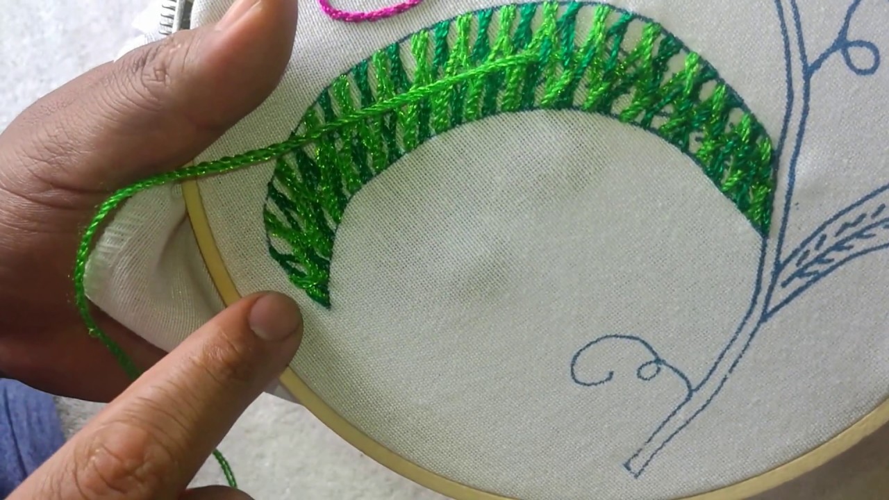 Puntada Facil | Hoja y Tallo