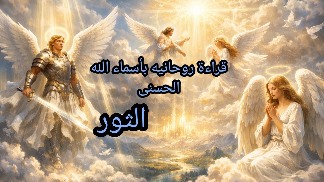 الثور♉قراءة روحانية🌿🪽 بأسماء الله الحسنى 🪽🌿كشف المستور بحروف النور🌟 طاقة مفتوحة 