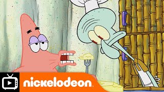 SpongeBob SquarePants | Squidward Moves in with Patrick! | Nickelodeon UK