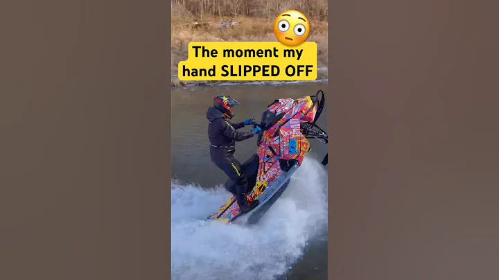 I Tried To Sink A $10,000 Snowmobile