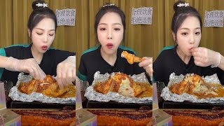 [KWAI ASMR] MUKBANG Eating Fatty Meat 소리좋은 여러가지 음식 먹방 모음이 팅쇼 리얼 사운드 กินหมูสามชั้นตุ่น Ep07