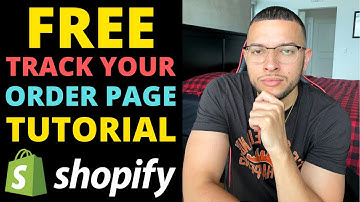 HOW TO ADD A FREE TRACK YOUR ORDER PAGE ON SHOPIFY IN 2022! (Full Tutorial) #Dropshipping #Ecommerce