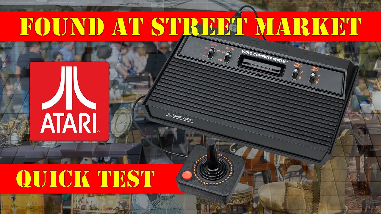 Atari 2600 completo: scovato al mercatino di Pontenure (PC ...