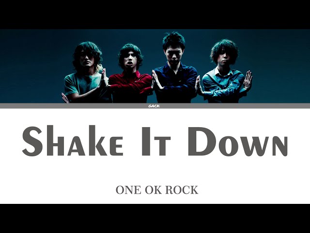 ONE OK ROCK - Shake it down  (Lyrics Kan/Rom/Eng/Esp) class=