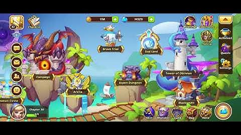 HOW TO CLEAR BRAVE TRIAL NIGHTMARE MODE EASILY | IDLE HEROES