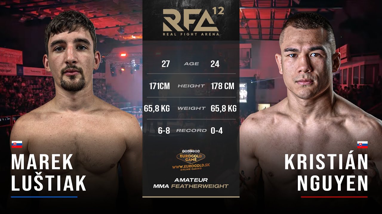 Marek Luštiak VS Kristián Nguyen RFA 12 Považská Bystrica