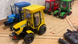 Handemade mini tractors toop diy tractor making