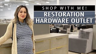 SHOP WITH ME! Restoration Hardware Outlet (Pro Shopping Tips!)