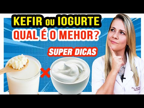 Vídeo: Diferença Entre Kefir E Iogurte