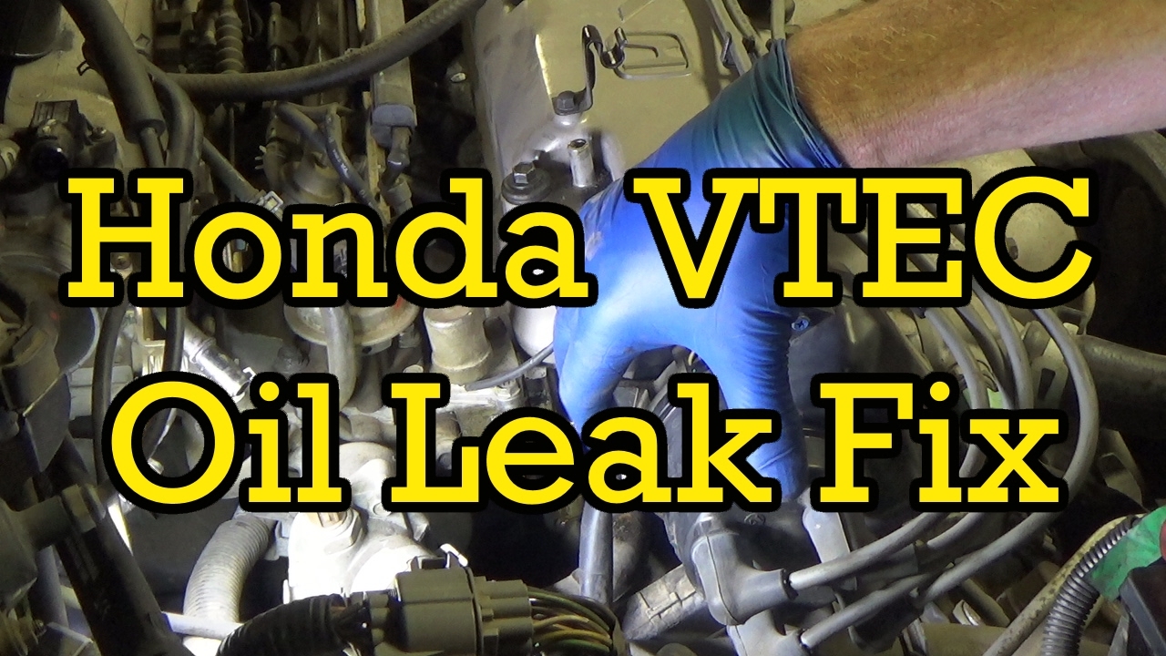 Honda Accord VTEC Solenoid Oil Leak Fix (Without Opening ... 2010 honda pilot engine diagram 