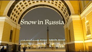 Snow in Russia