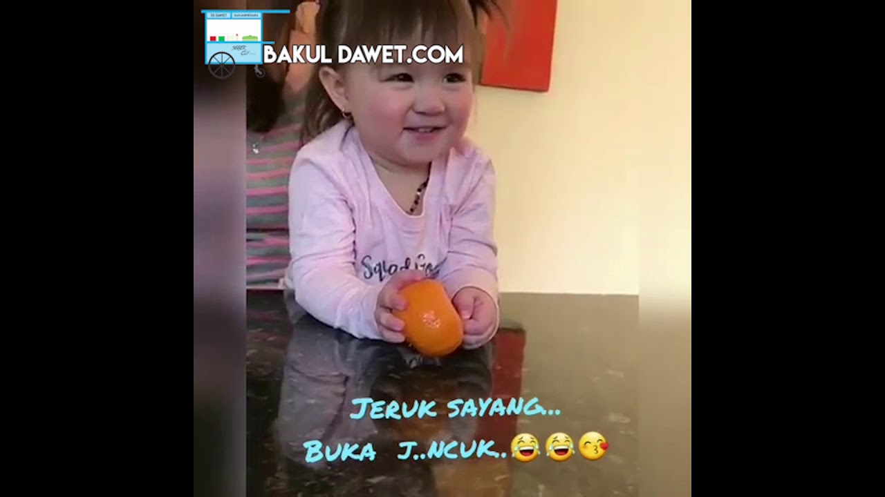 LUCU ANAK KECIL NGOMONG JERUK JADI JANCK YouTube