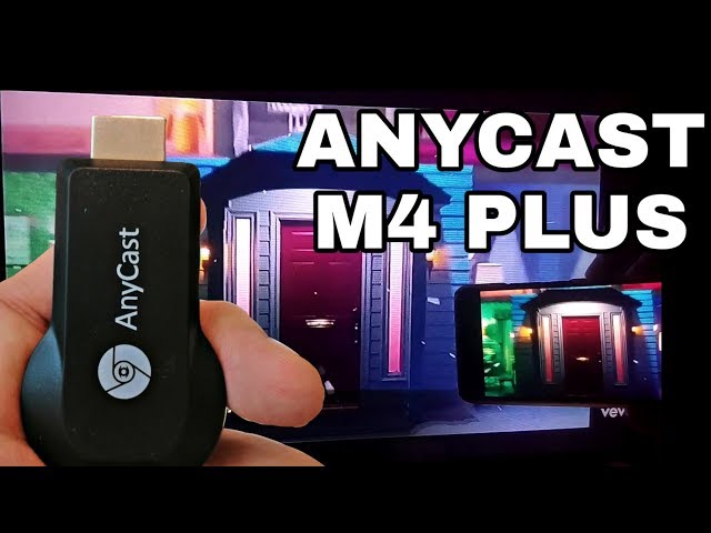 ANYCAST M4 PLUS WiFi HDMI Wireless Display Dongle - Unboxing | Screen  Mirroring Test - YouTube