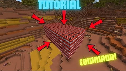 How to Spawn TNT by Using Commands! (Minecraft Bedrock/Java Edition)