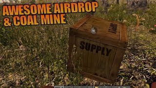 AWESOME AIRDROP & COAL MINE | 7 Days to Die | Let's Play Gameplay Alpha 16 | S16.4E51