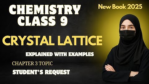 NaCl Crystal lattice | How to draw NaCl Crystal Structure