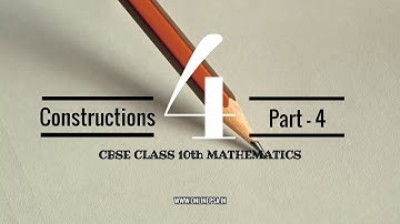 Constructions Part-4|Ex 11.1 Q3|Constructing similar triangle as per scale factor|CBSE Class 10 MATH