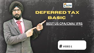 Deferred Tax Concept I Deferred Tax Liability I Deferred Tax Assets I US CPA I DIPLOMA IN IFRS I CMA