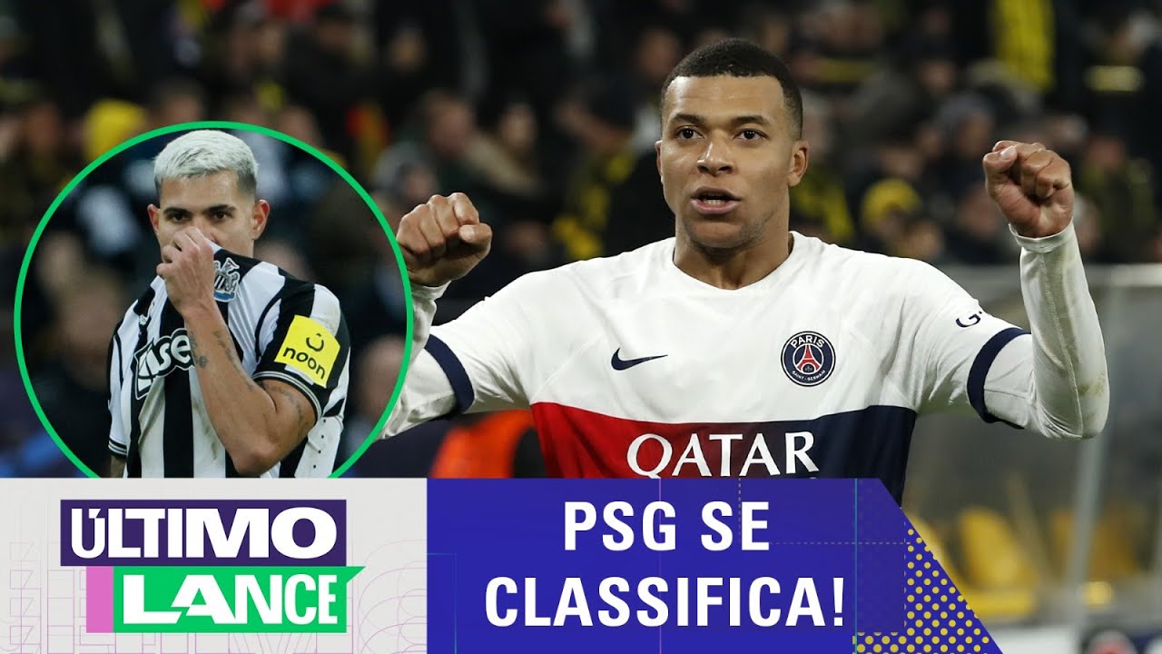 PSG E BORUSSIA SOBREVIVEM AO GRUPO DA MORTE DA CHAMPIONS; BARCELONA PERDE DE VIRADA | ÚLTIMO LANCE