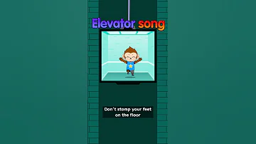 Elevator Music Elevator Song GoodHabitsSong NurseryRhymes Forkids REDMON 