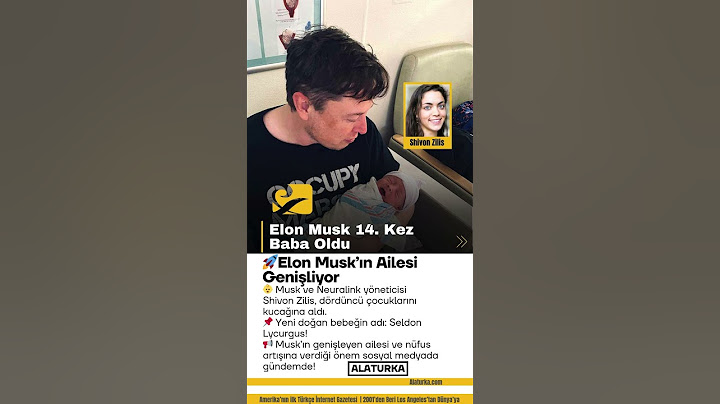 Elon Musk 14. Kez Baba Oldu