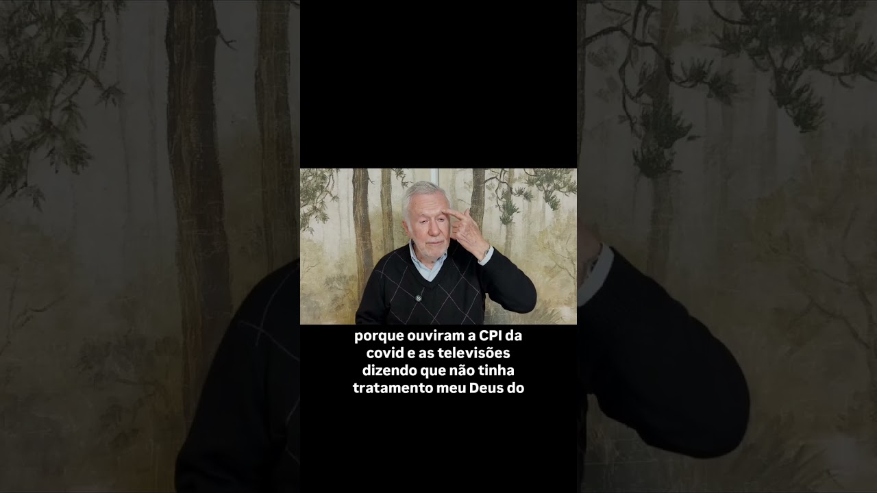 Se o assunto é tratamento na pandemia, ouça o Alexandre Garcia