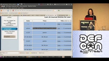 DEF CON 18 - Michael Brooks "The Rook" - masSEXploitation