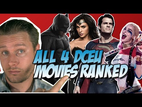 All Four DCEU Movies Ranked From Worst to Best! (Ranking the DC Extended Univers