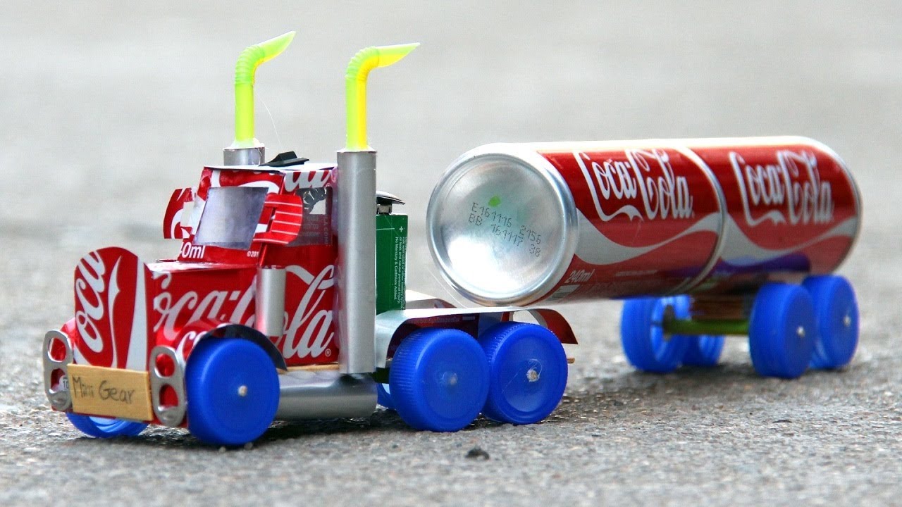 Игрушечный грузовик Coca Cola