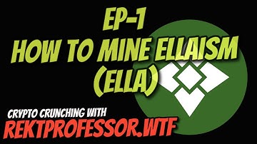 How to Mine Ellaism (ELLA) | Easy Claymore Miner for NVIDIA on Windows