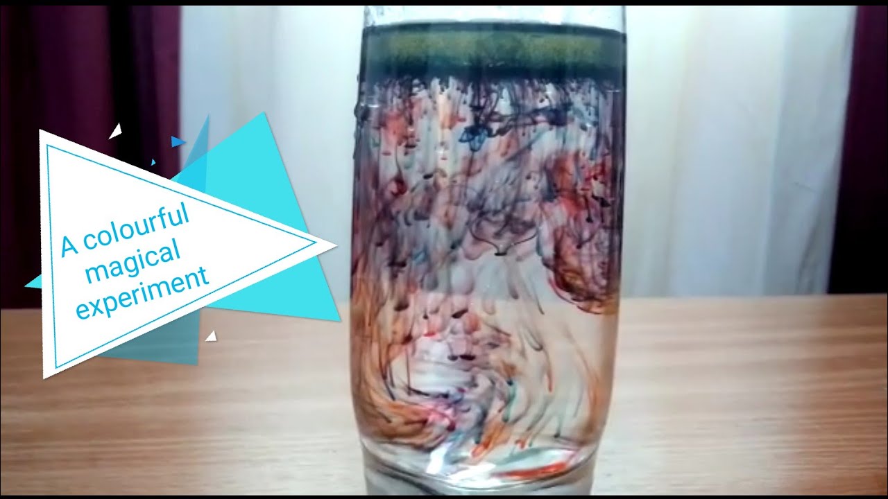 DIY EXPERIMENT USING WATER AND OIL. - YouTube