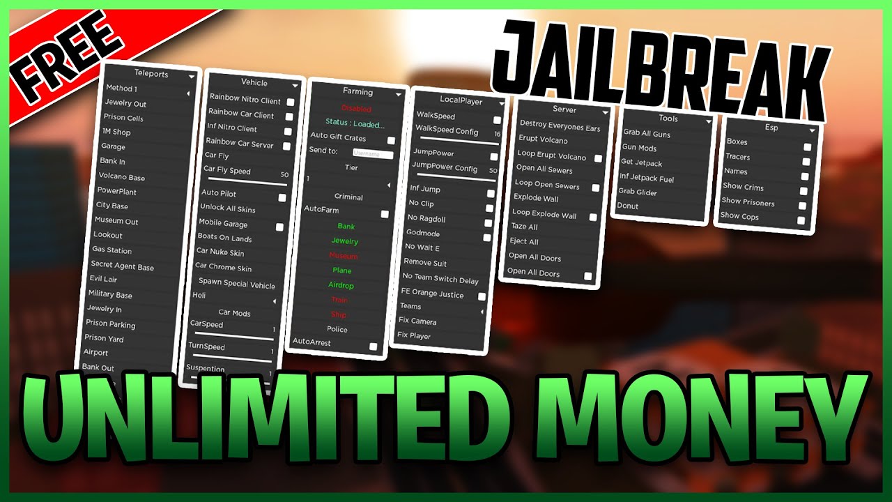 Youtube Video Statistics For Updated Roblox Jailbreak Gui Hack Script Auto Rob Kill Fly More Op Noxinfluencer