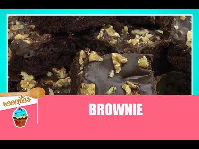 RECEITA DE BROWNIE VIDA MELHOR 26/02/2018