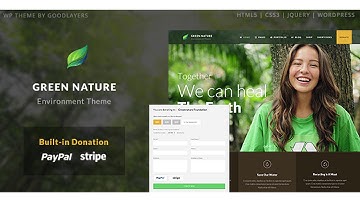 Green Nature - Environmental / Non-Profit WP Theme | Themeforest Website Templates and Themes