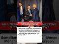 Somaliland Leader Meets Herzog and Eric Trump at Davos, Sparking Diplomatic Questions #trump #news