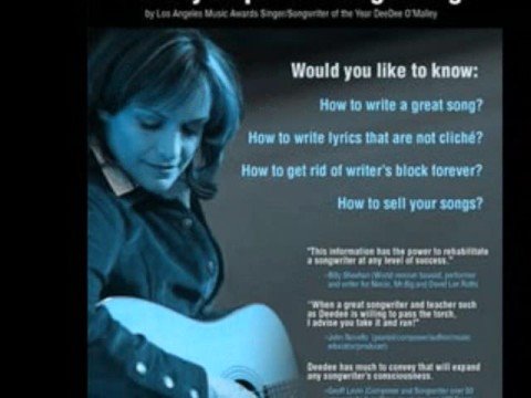 10 Easy Steps to Writing a Song - Deedee O'Malley!