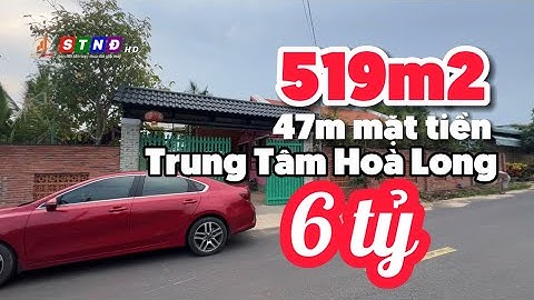 Bán Căn nhà 519m2 gần chợ Hòa Long, TP Bà Rịa @Godsworldnews