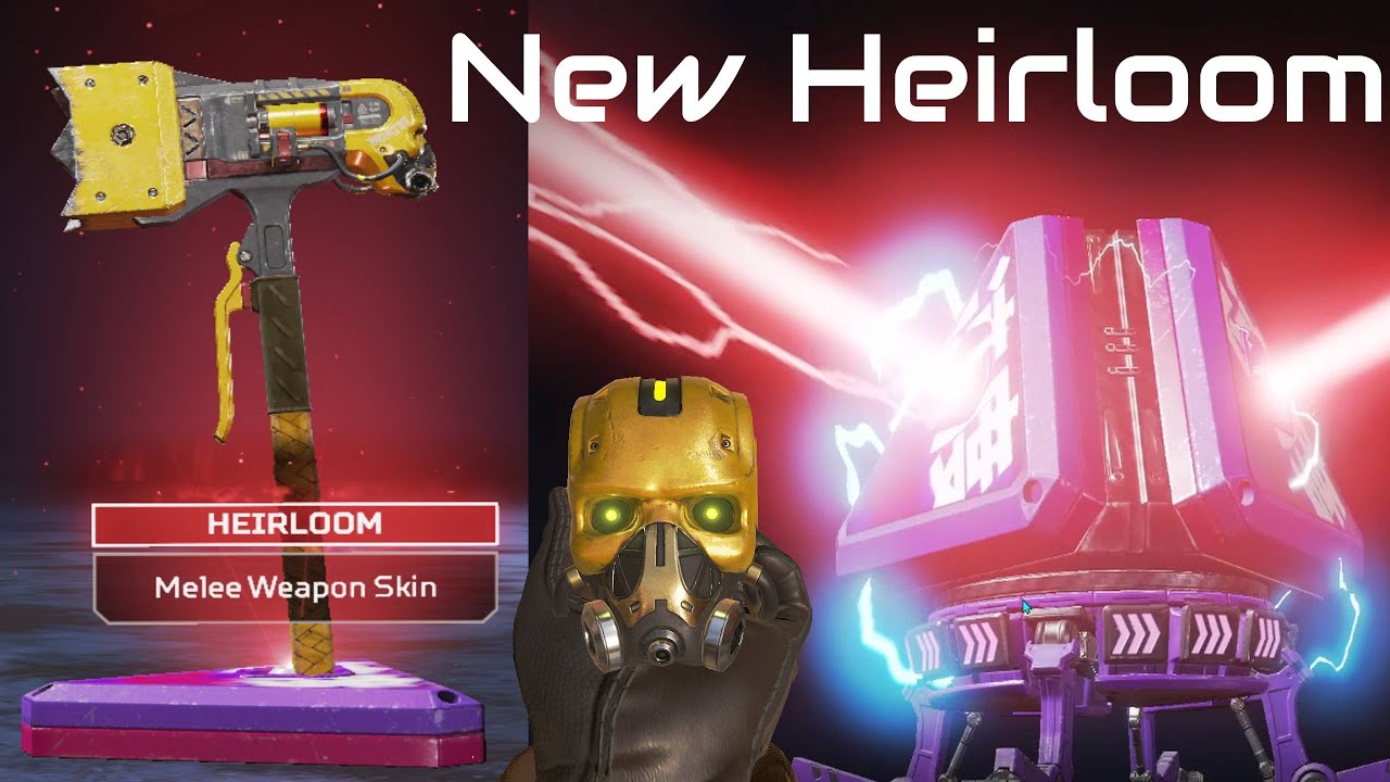 I GOT THE CAUSTIC HEIRLOOM!!!!! *My first collection event heirloom