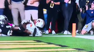 Cam Coleman Auburn Tigers receiver with a big time catch