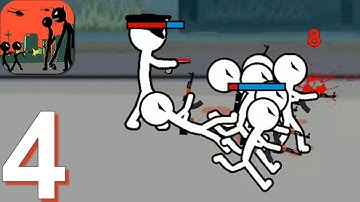 Stickman Army: World War Legacy Fight - Gameplay Walkthrough Part 4 (Android Gameplay)