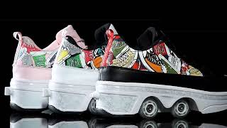From Sneakers To Roller Skates In 1 Sec